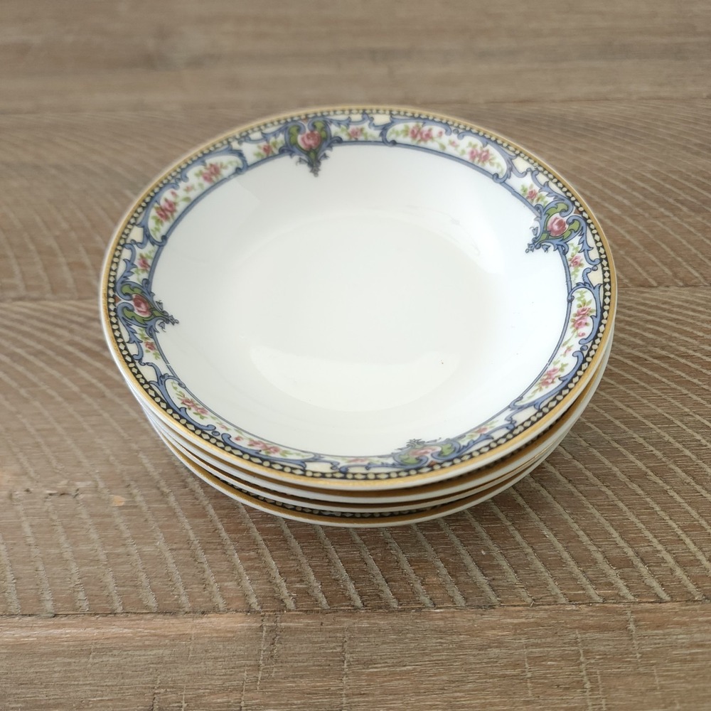 Set‎ of 4 Theodore Haviland Troy Berry Bowls Limoges France